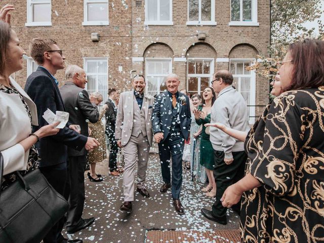Andy and Theo's Wedding in London - North, North London 10
