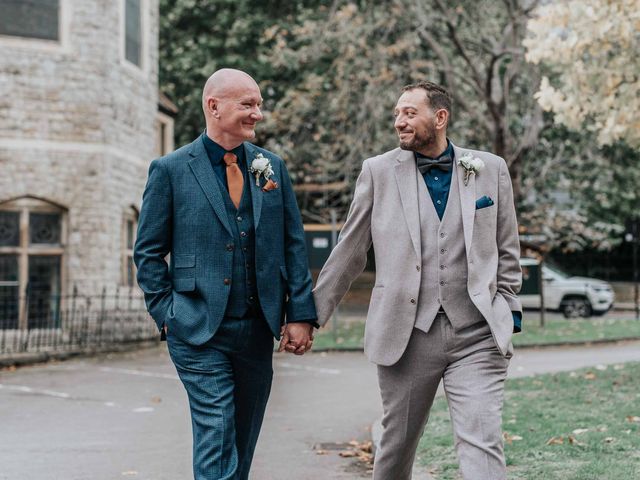 Andy and Theo's Wedding in London - North, North London 37