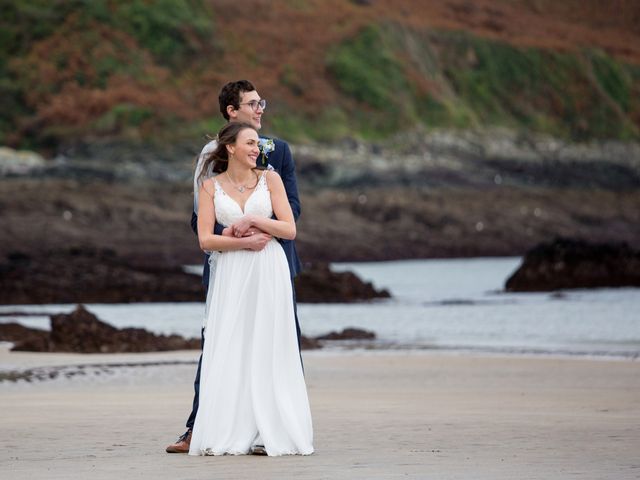 Iain and Catherine&apos;s Wedding in Polhawn, Cornwall 18