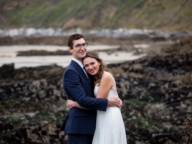 Iain and Catherine&apos;s Wedding in Polhawn, Cornwall 19