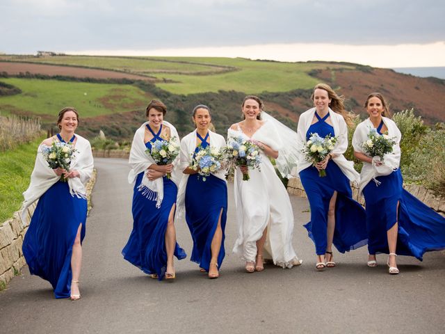 Iain and Catherine&apos;s Wedding in Polhawn, Cornwall 22