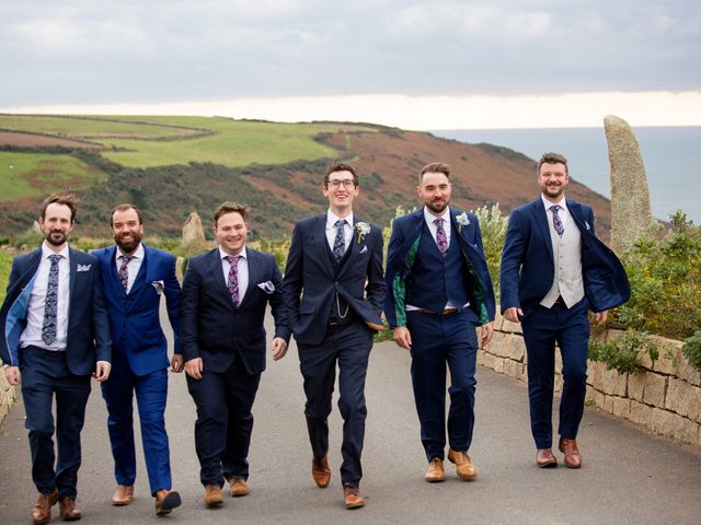Iain and Catherine&apos;s Wedding in Polhawn, Cornwall 24