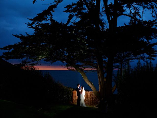 Iain and Catherine&apos;s Wedding in Polhawn, Cornwall 29