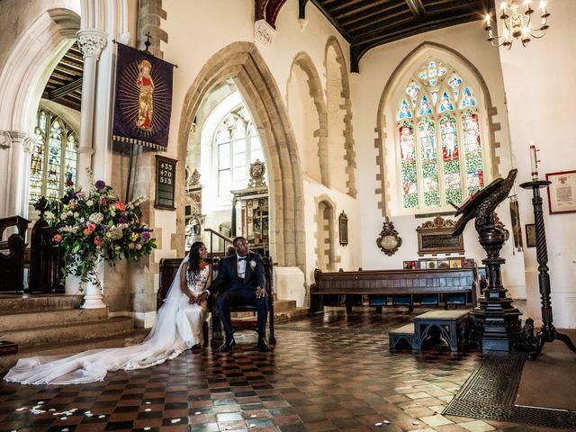 bova and adeola&apos;s Wedding in Hatfield, Hertfordshire 19