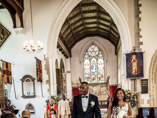 bova and adeola&apos;s Wedding in Hatfield, Hertfordshire 22