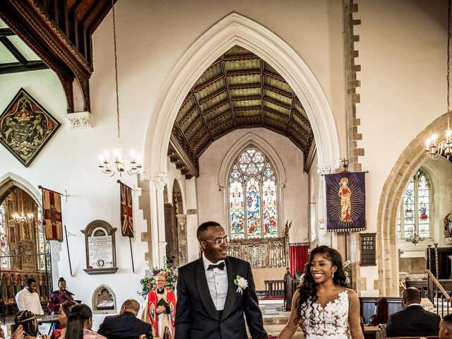 bova and adeola&apos;s Wedding in Hatfield, Hertfordshire 23