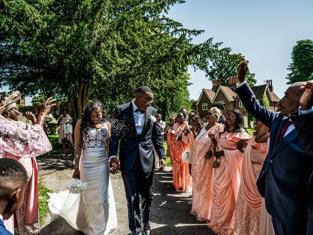 bova and adeola&apos;s Wedding in Hatfield, Hertfordshire 24