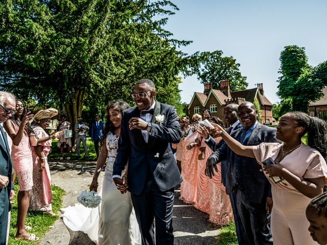 bova and adeola&apos;s Wedding in Hatfield, Hertfordshire 26