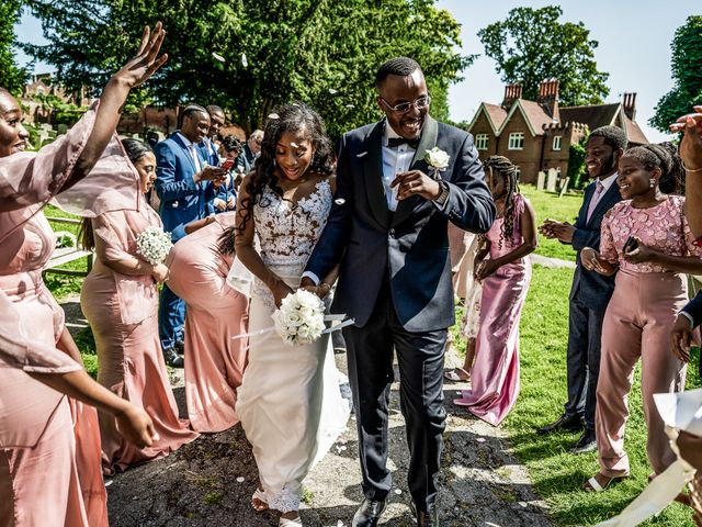 bova and adeola&apos;s Wedding in Hatfield, Hertfordshire 29