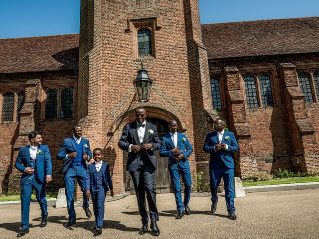 bova and adeola&apos;s Wedding in Hatfield, Hertfordshire 36