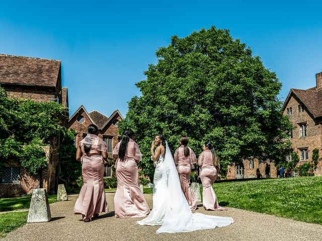 bova and adeola&apos;s Wedding in Hatfield, Hertfordshire 39