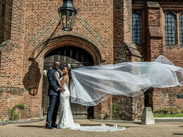 bova and adeola&apos;s Wedding in Hatfield, Hertfordshire 41