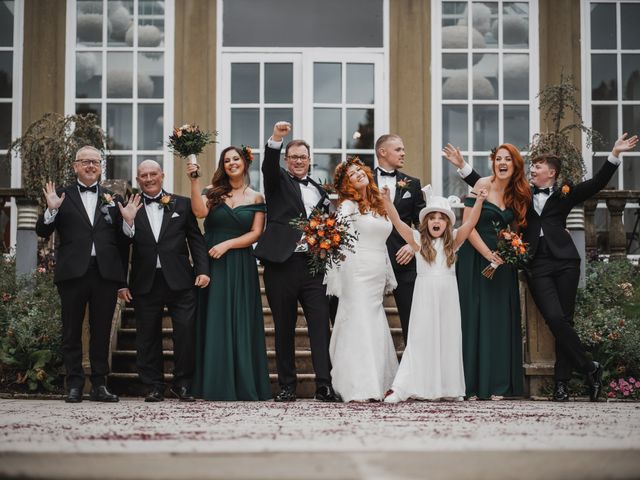 Gary and Julie's Wedding in Otterburn, Northumberland 11