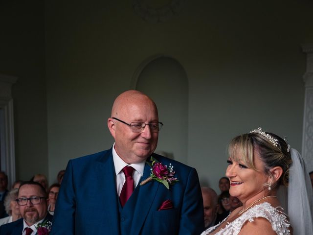 Paul and Katrina&apos;s Wedding in Kelmarsh Hall, Northamptonshire 23