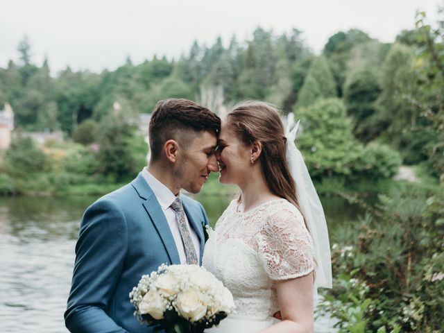 Michael and Vivien's Wedding in Culloden Inverness, Inverness 14