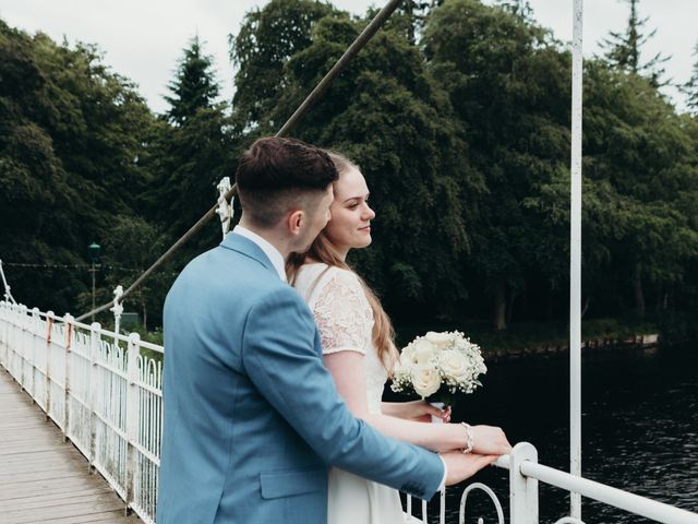 Michael and Vivien's Wedding in Culloden Inverness, Inverness 16