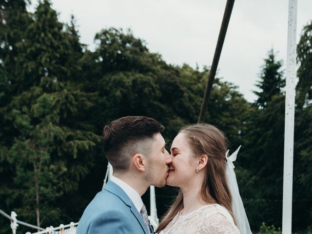 Michael and Vivien's Wedding in Culloden Inverness, Inverness 17