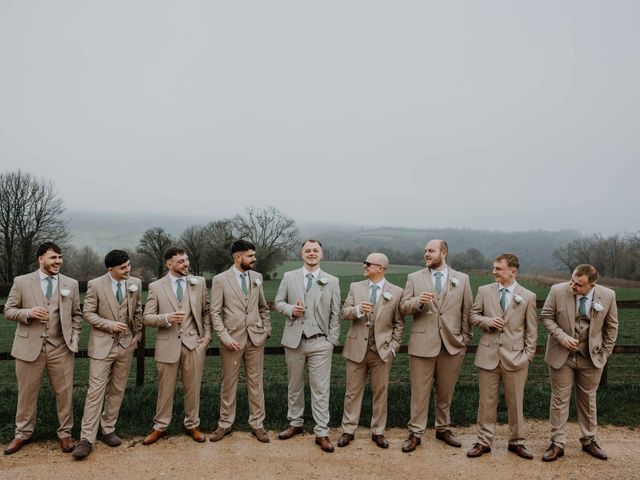 Charlie and Megan's Wedding in Tetbury, Gloucestershire 45