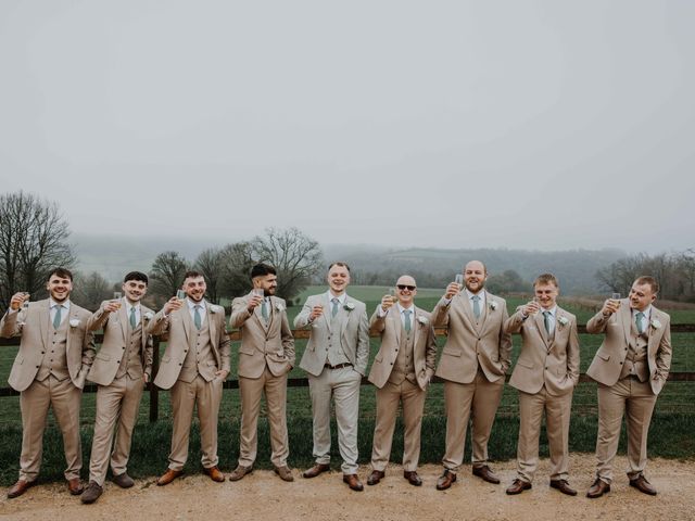 Charlie and Megan's Wedding in Tetbury, Gloucestershire 46