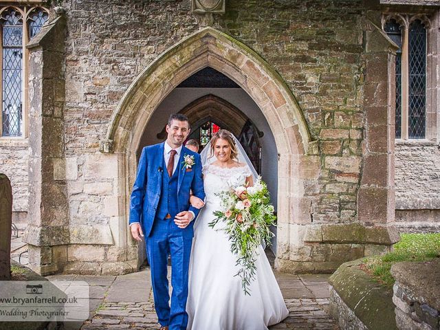 Andrew and Kathryn&apos;s Wedding in Usk, Monmouthshire 5