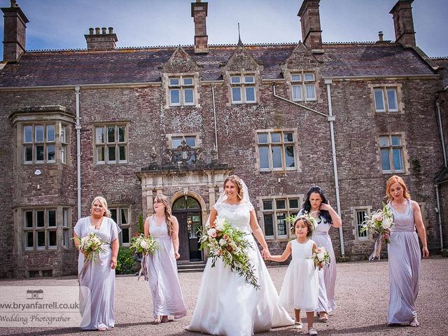 Andrew and Kathryn&apos;s Wedding in Usk, Monmouthshire 9