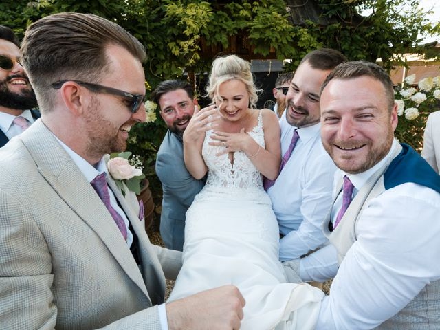 Mark and Emily&apos;s Wedding in Hertford, Hertfordshire 75