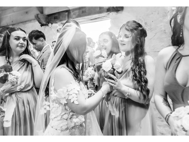 Hannah and Callum's Wedding in Kilgetty, Pembrokeshire 14