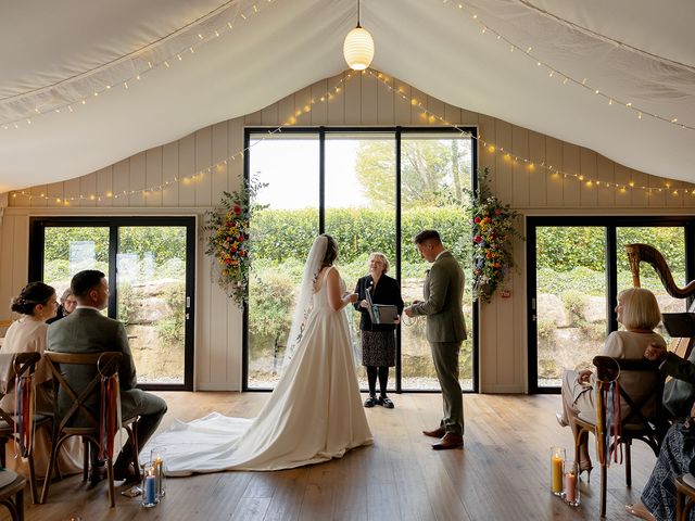 Alex and Christina's Wedding in Liskeard, Cornwall 30
