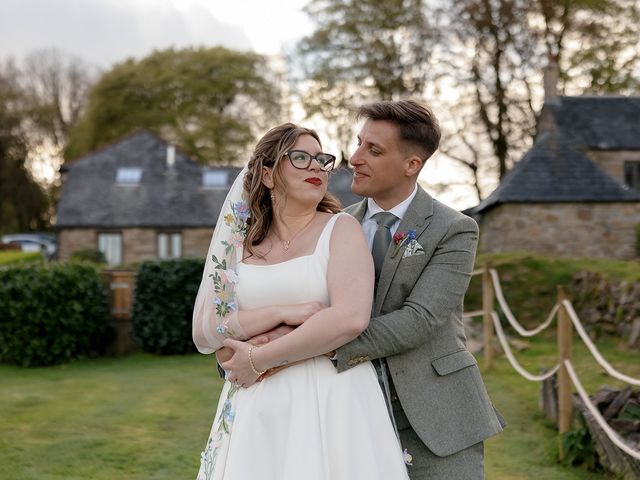 Alex and Christina's Wedding in Liskeard, Cornwall 4