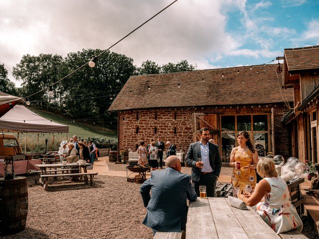 Ryan and Milly's Wedding in Claverley, Shropshire 25