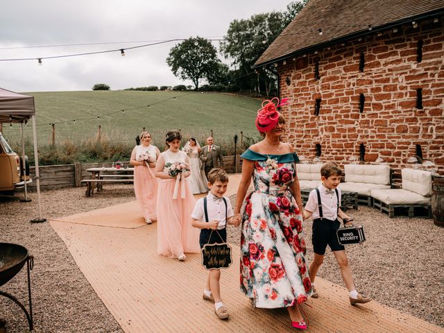 Ryan and Milly's Wedding in Claverley, Shropshire 37