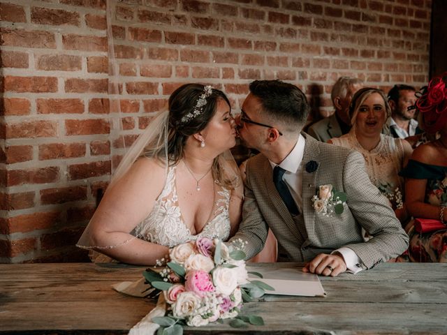 Ryan and Milly's Wedding in Claverley, Shropshire 48