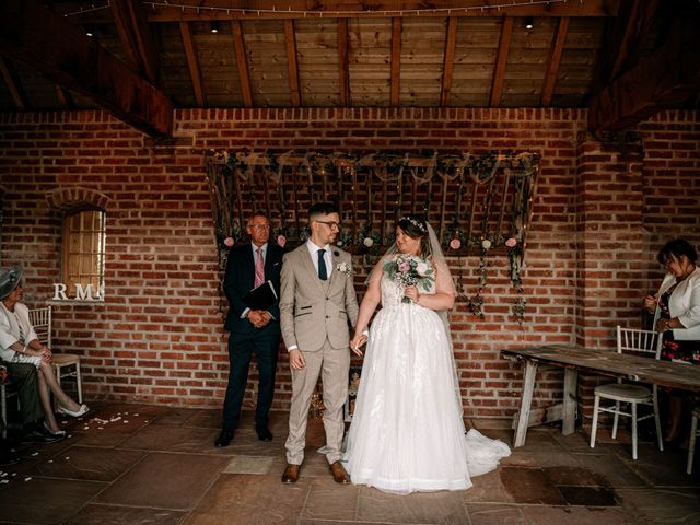 Ryan and Milly's Wedding in Claverley, Shropshire 49