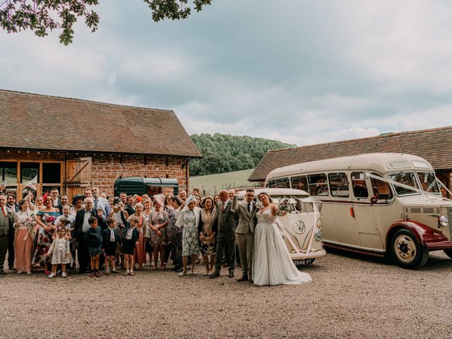 Ryan and Milly's Wedding in Claverley, Shropshire 53