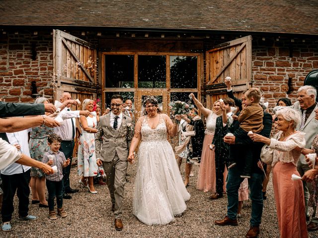 Ryan and Milly's Wedding in Claverley, Shropshire 54