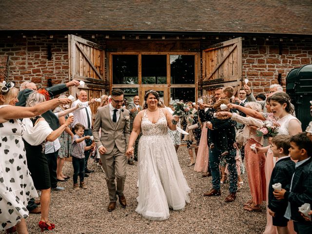 Ryan and Milly&apos;s Wedding in Claverley, Shropshire 55