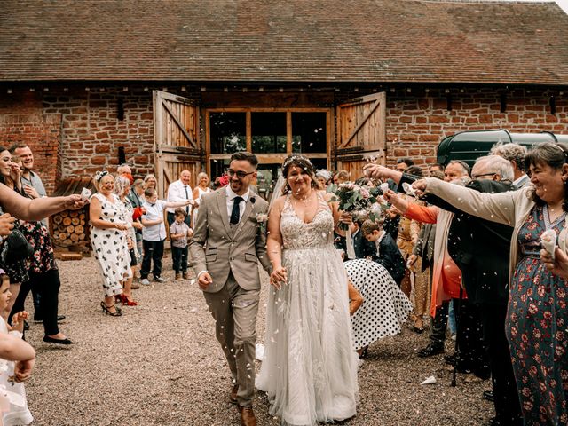 Ryan and Milly's Wedding in Claverley, Shropshire 56
