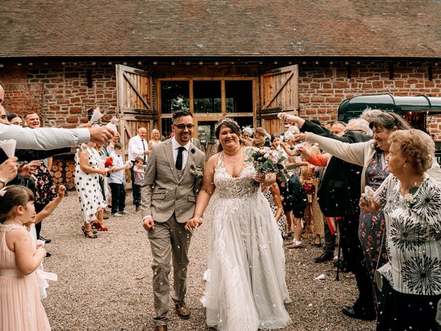 Ryan and Milly's Wedding in Claverley, Shropshire 57
