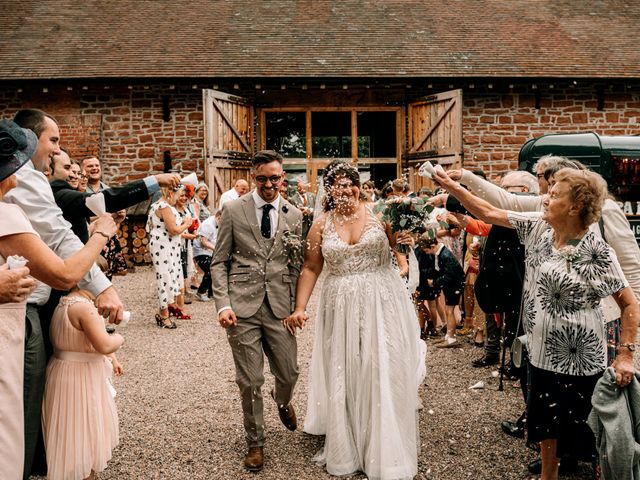 Ryan and Milly's Wedding in Claverley, Shropshire 58