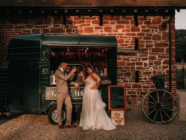 Ryan and Milly's Wedding in Claverley, Shropshire 96