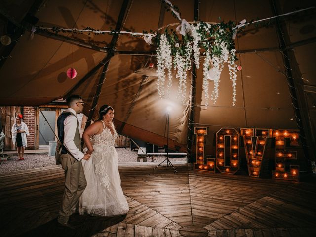 Ryan and Milly's Wedding in Claverley, Shropshire 102