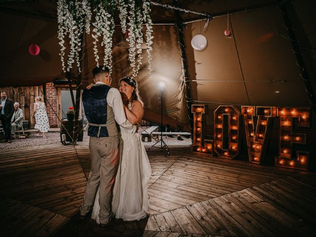 Ryan and Milly's Wedding in Claverley, Shropshire 103