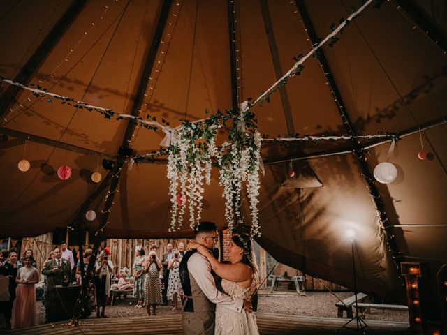 Ryan and Milly's Wedding in Claverley, Shropshire 105