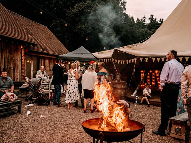 Ryan and Milly's Wedding in Claverley, Shropshire 120