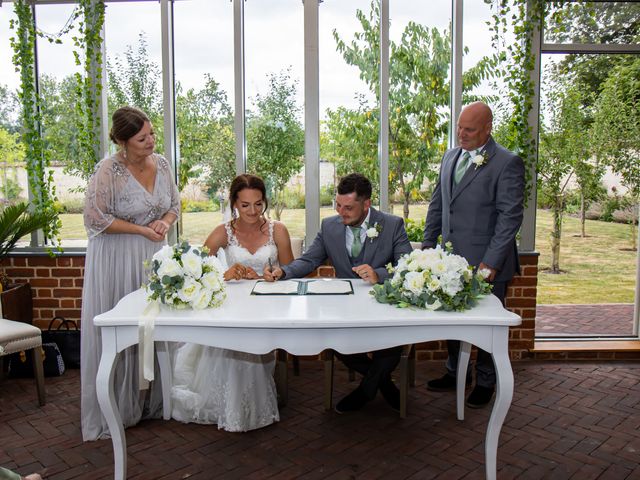 Leon and Leah's Wedding in Salisbury, Wiltshire 10