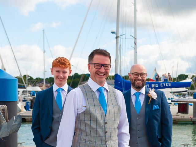 Pam and Geoff&apos;s Wedding in Hamble, Hampshire 3