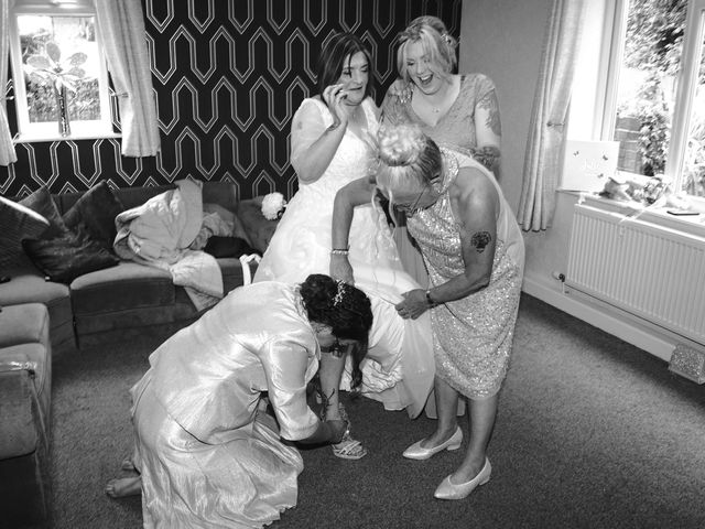 Michael and Julie&apos;s Wedding in Bolton, Greater Manchester 20