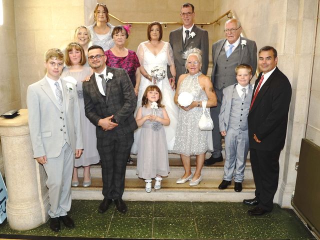 Michael and Julie&apos;s Wedding in Bolton, Greater Manchester 57