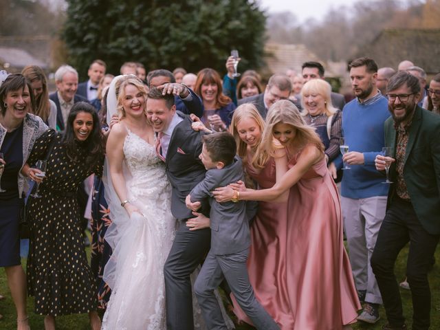 Claire and Doug&apos;s Wedding in Bibury, Gloucestershire 24