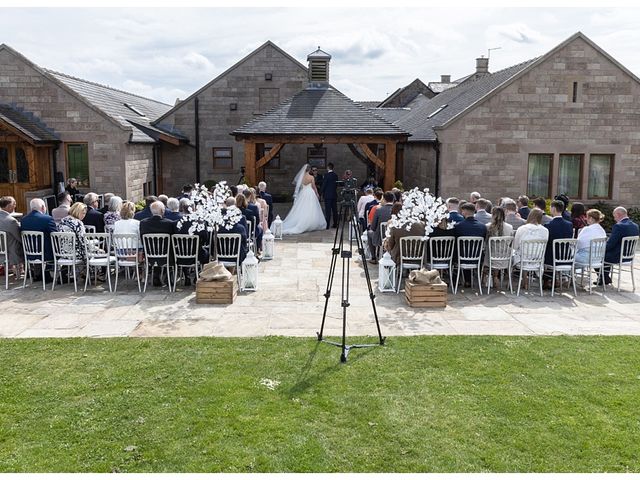 Matthew and Katy&apos;s Wedding in Rushton Spencer, Cheshire 13